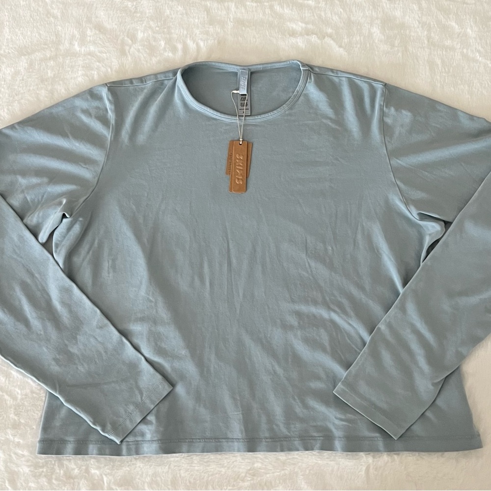 Skims vintage cropped long sleeve tee